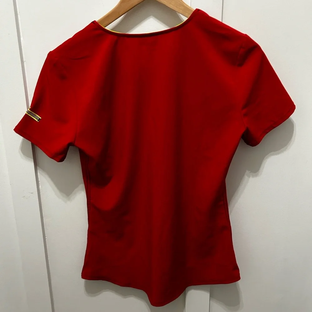 ScrubStar XS Red‎ Scrub Shirt - Picture 2 of 6